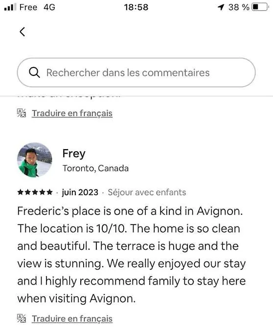 Ceccano - Calme Et Volupte - Parking Gratuit - Terrasse Apartment Avignon France