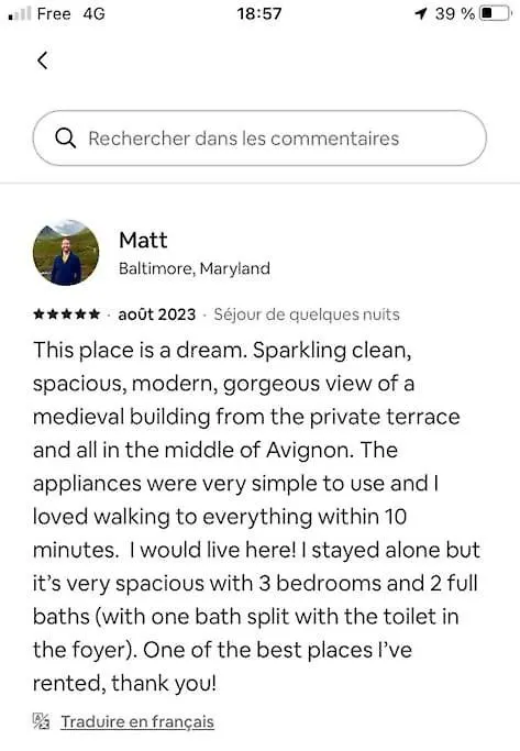 Ceccano - Calme Et Volupte - Parking Gratuit - Terrasse Apartment Avignon